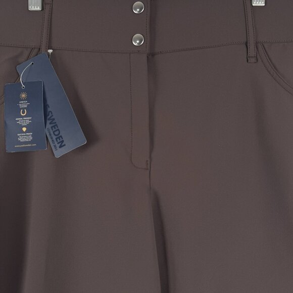 PS Of Sweden Curvy Jewel Breeches Riding Tights Size EU 50 Brown NWT PT-2575 - Picture 4 of 14